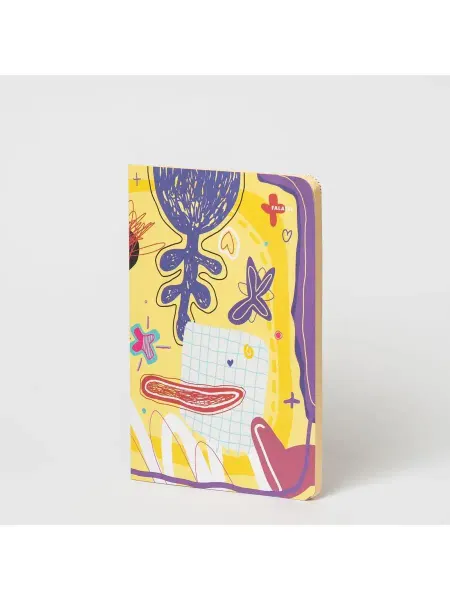 Falafel Books Блокнот для записей и рисования А5, 80стр, Cheerful Blowup