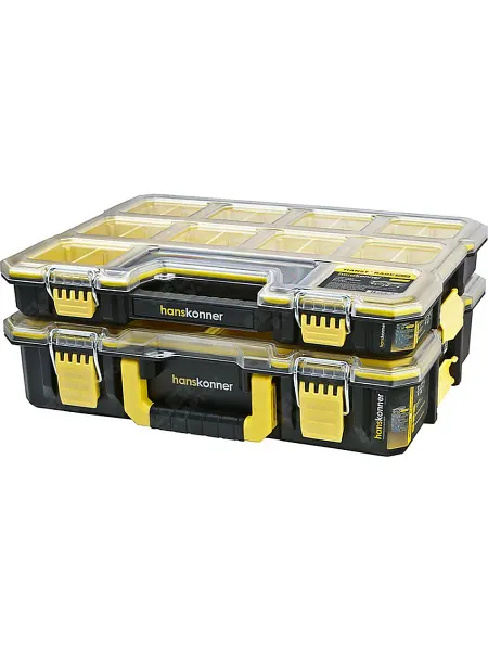 Hanskonner Органайзер для хранения пластиковый HSP2KIT, набор 2 шт