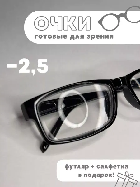 Матч пойнт Очки для зрения корригирующие -2,5