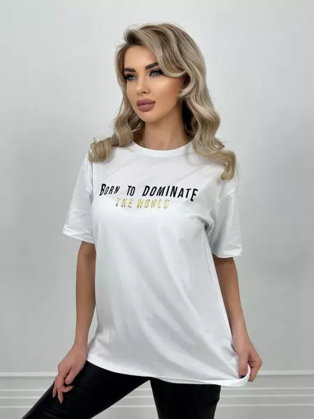N&D Underwear Удлиненная футболка оверсайз с надписью базовая