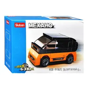 Конструктор Механо Гонка 58 деталей -/Sluban M38-B1067E