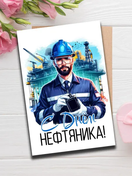 Woodguk С днем нефтяника открытка прикольная