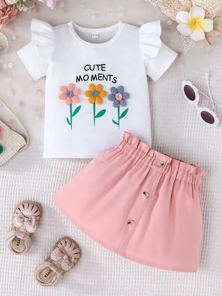 VANLAKIDS Костюм летний для девочки