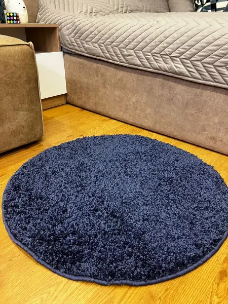 Ковер круглый шагги 58х58 см