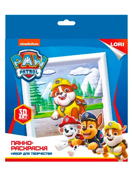 Lori Панно-раскраска Щенячий патруль Крепыш