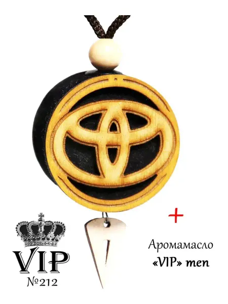 Аромасентир Подвеска c ароматом Toyota, аромат VIP for men