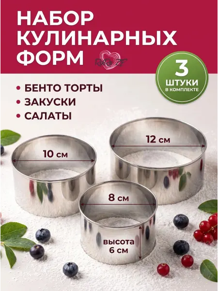 RaRe ZE Формы для выпечки и салатов