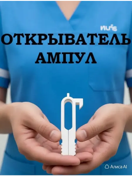 Красота для всей семьи! Открыватель ампул с открывалкой, ампулолом