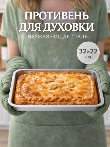 Противень для духовки 32×22 см