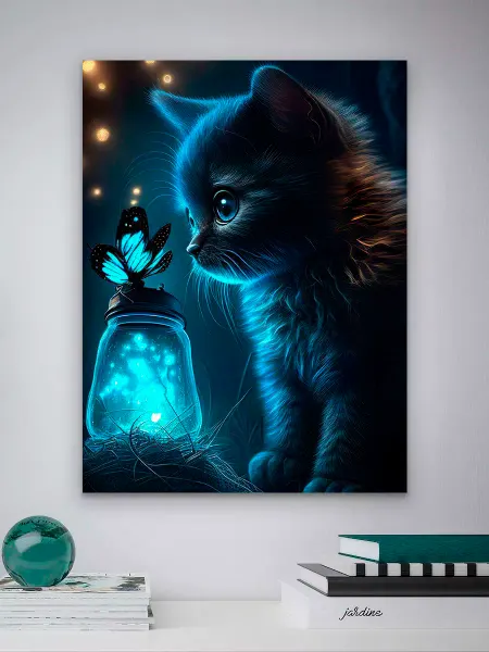 Мастерская кARTин Картина 30х40 Котенок