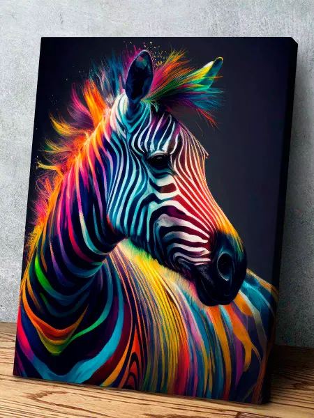 Мастерская кARTин Картина 60х80 Зебра