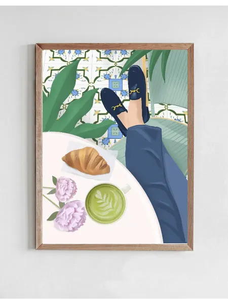 Onllyart Постер Кафе 40x50