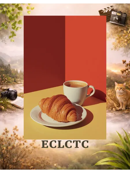 ECLTC Постер "Утро в кафе" формат А3, глянц 42х29.7см