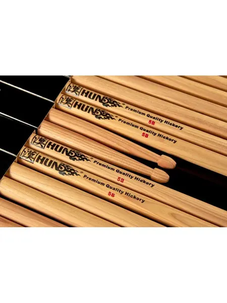 HUN Drumstick Барабанные палочки орех HUN 5B