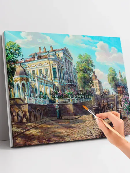 Paintboy Картина по номерам 40x50 "Дом Мешкова"