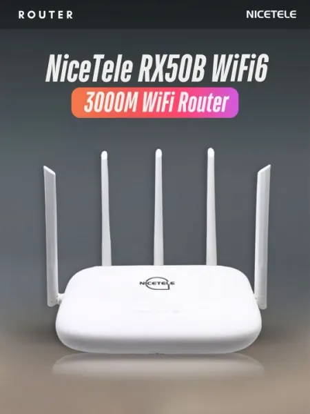 WiFi 6, AX3000, 5G, роутер, RX50B, двухдиапазонный,