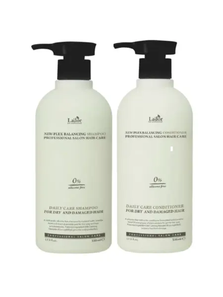LADOR набор Newplex Balancing Shampoo 530 мл и Conditioner 530ml
