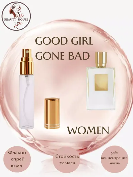 BEAUTY HOUSE Parfum&Cosmetics Духи GOOD GIRL GONE BAD спрей 10 мл