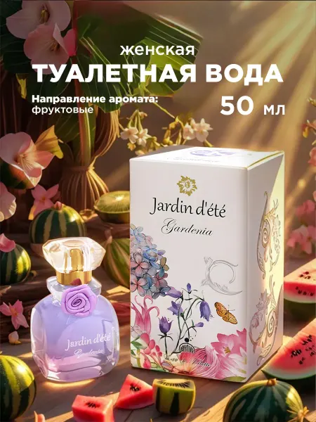 Positive parfum Сладкие духи с арбузом и киви Jardin Gardenia 50мл