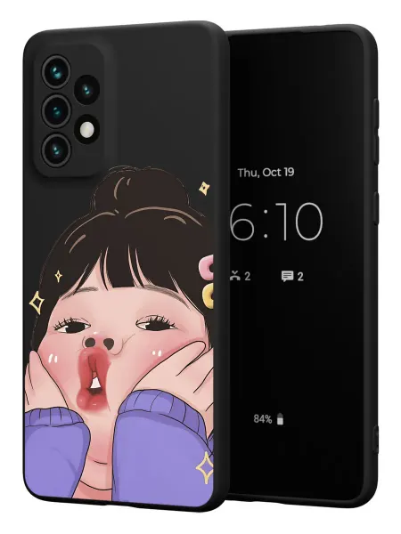 FACTORIA Чехол на Samsung A33 5G с принтом Девочка Анииме