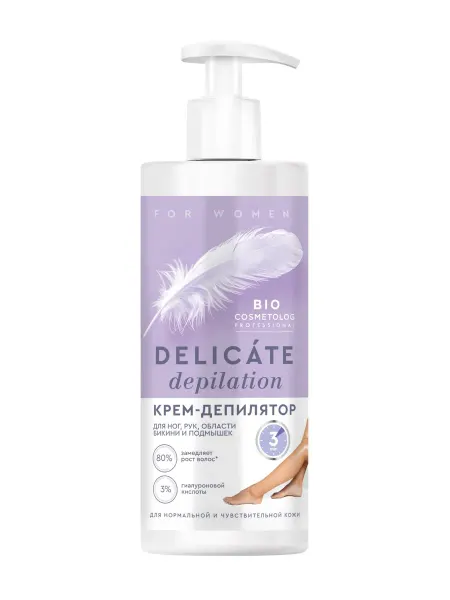 ФИТОКОСМЕТИК Крем-депилятор DELICATE DEPILATION 200мл ФИТО Bio Cosmetolog