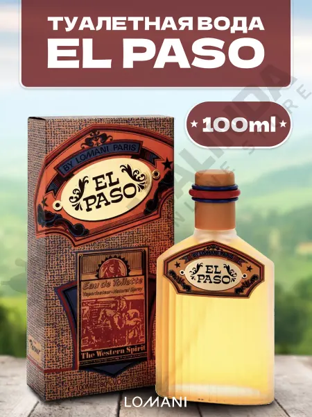 LOMANI El Paso туалетная вода Ломани Эль Пасо 100 мл