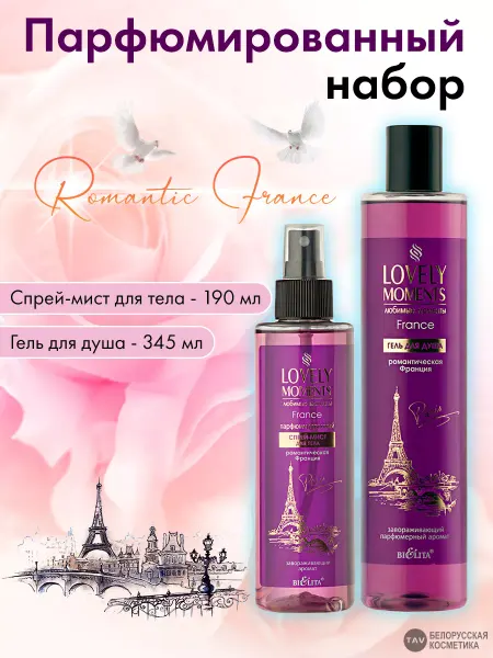 Белита Парфюмированный набор Франция "LOVELY MOMENTS"