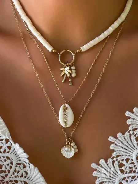 Nicole Lue Колье многослойное