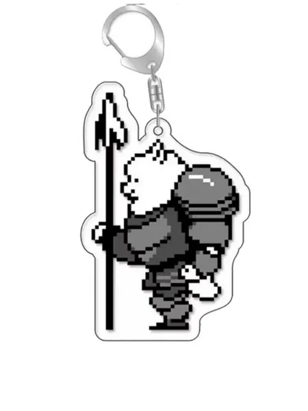 Брелоки Undertale - мерч для фанатов, подарок для геймеров