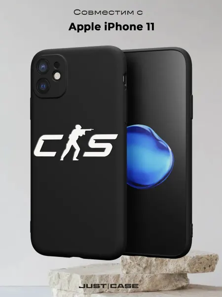 Принт-бутик Чехол на iPhone 11 с принтом Counter-Strike