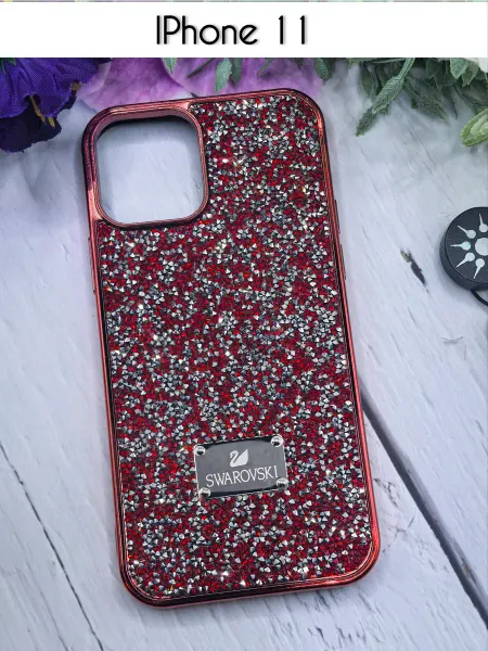 SALMAN COVERS Чехол на iphone 11 со стразами Swarovski