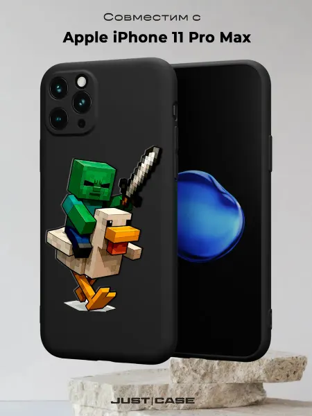 Принт-бутик Чехол на iPhone 11 Pro Max с принтом Minecraft