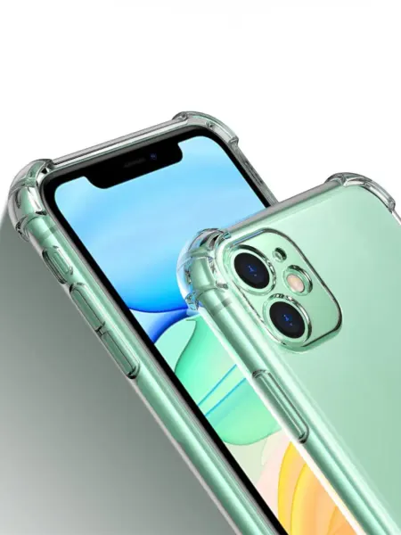 PhoneFlex чехол на iphone 11 прозрачный силиконовый