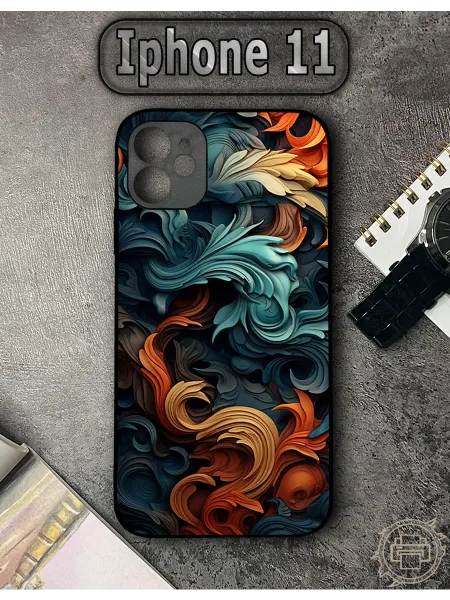 TypoPrint Чехол на iPhone 11 с принтом Абстракция