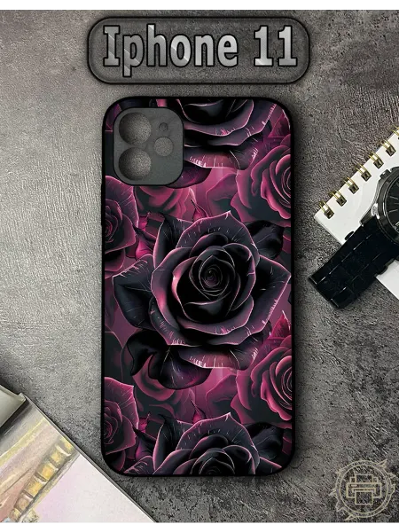 TypoPrint Чехол на iPhone 11 с принтом Роза