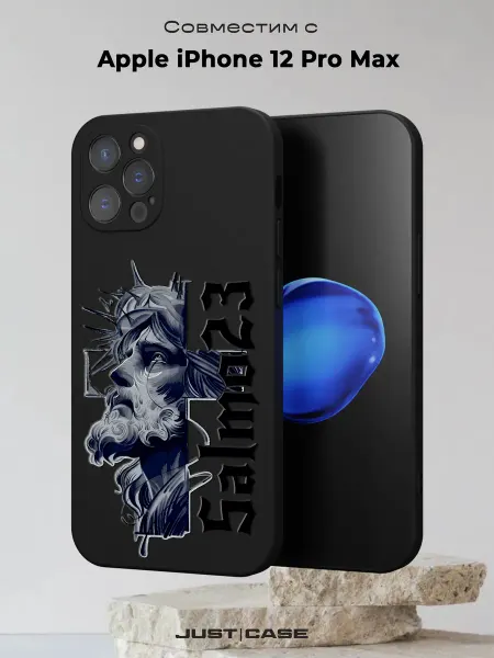 Принт-бутик Чехол на iPhone 12 Pro Max с принтом Salmo 23