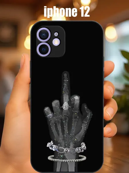 CaseONEshop Чехол на iphone 12 с принтом рука