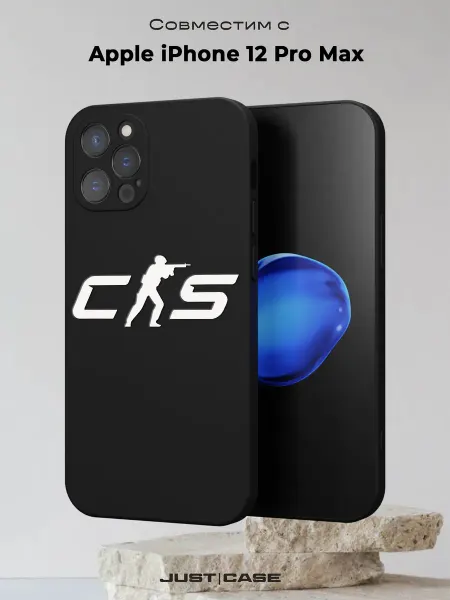 Принт-бутик Чехол на iPhone 12 Pro Max с принтом Counter-Strike