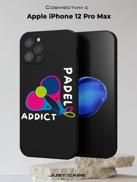 Принт-бутик Чехол на iPhone 12 Pro Max с принтом Padel