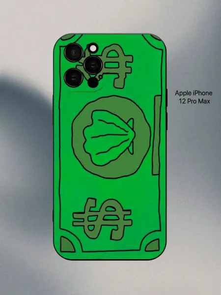 PANCASE Чехол на iPhone 12 Pro Max деньги