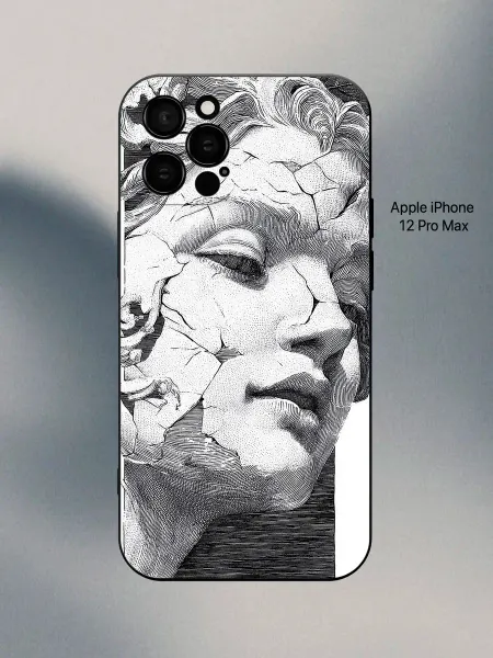 PANCASE Чехол на iPhone 12 Pro Max искусство