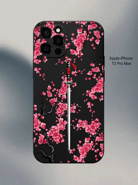 PANCASE Чехол на iPhone 12 Pro Max сакура