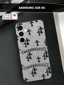 Матовый силиконовый чехол на Samsung Galaxy A35 5G / Самсунг А35 5G y2k