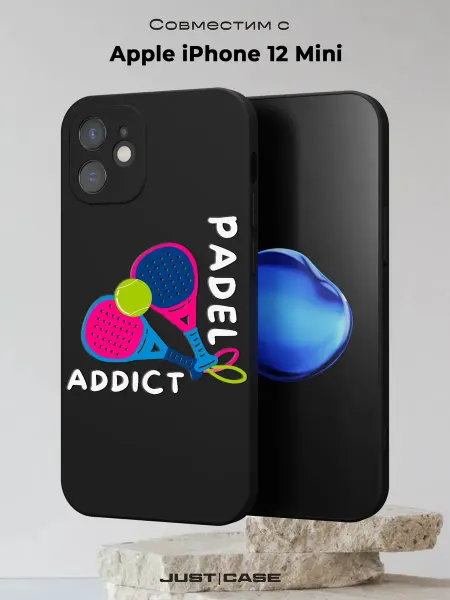 Принт-бутик Чехол на iPhone 12 mini с принтом Padel