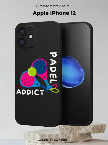 Принт-бутик Чехол на iPhone 12 с принтом Padel