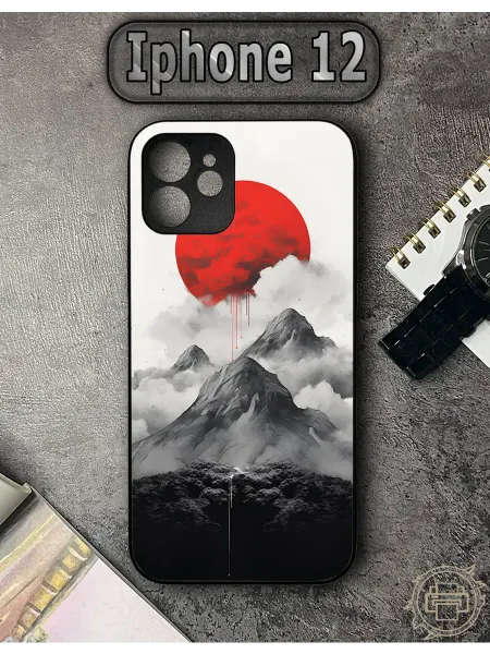 TypoPrint Чехол на iPhone 12 с принтом Горы