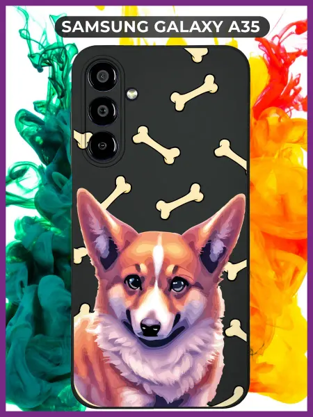 WoodyShop Чехол на Samsung A35 5G с принтом Герб