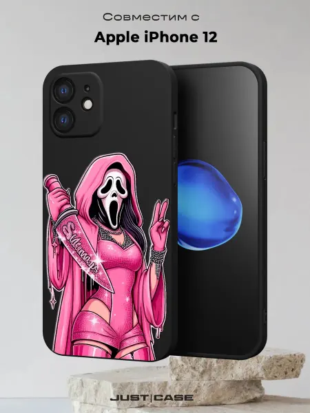 Принт-бутик Чехол на iPhone 12 с принтом Крик