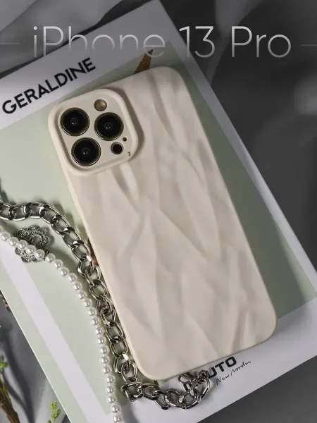 CaseLixx Чехол на iPhone 13 Pro с неровной поверхностью рельефный