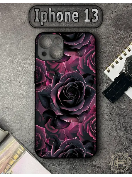 TypoPrint Чехол на iPhone 13 с принтом Роза